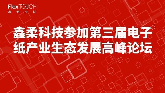 3044AM永利集团科技参加第三届电子纸产业生态发展高峰论坛
